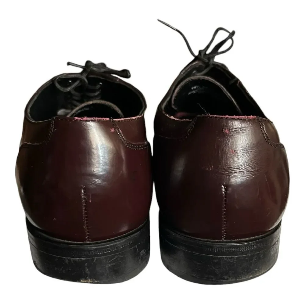 Vintage Florsheim Men’s Shoes. Oxblood Color Sz: 10.5